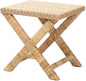 Baxton Studio Farica Modern Bohemian Natural Rattan and Mahogany Accent Bench by BaxtonStudio