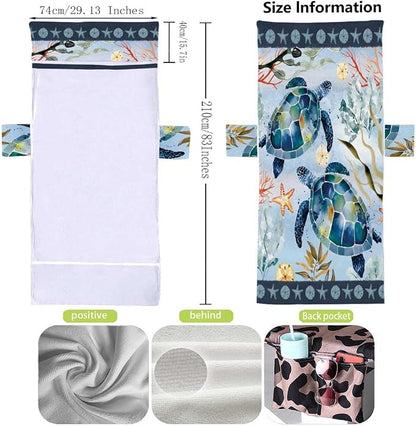 Irisbell Lounge Chair Towel Cover - Image 6