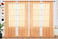 SpaceDresser Beige Sheer Curtains 4 Panels Rod Pocket Semi-Sheer Curtain 54 by SpaceDresser