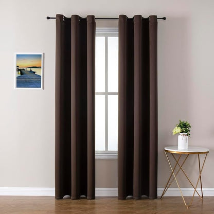 ChrisDowa Blackout Curtains for Bedroom and Living Room 78 Inches Long | 2 by ChrisDowa