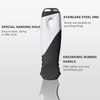 Mister Rui 2 Pack 10 in 1 Putty Knife - Multi Use Painters Tool, Taping Knife, Paint & Metal Scraper with Hammer End, Razor Blade Spackle Tool