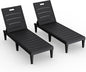 Devoko Outdoor Chaise Lounge Chair Set of 2 by DEVOKO