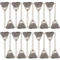 20PCS Wire Brushes - Metal Rust Removal, Polishing, Cleaning - 15mm Diameter, 3mm Shaft - Removes Burrs, Dust, and Oxide Layer - Handles Rough Surfaces - Designed for Industrial and DIY Enthusiasts