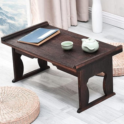 Japanese Style Foldable Wooden Low Table - Image 2