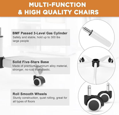 Mimoglad Office Chair, High Back Ergonomic Desk Chair - Image 8