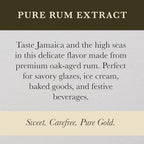 Cook's, Pure Rum Extract, For Baking, Ice Cream, Candies, Cakes, 4 oz
