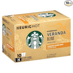 Starbucks Ground Coffee—Dark Roast Coffee (Veranda, 10 Count (Pack of 8))
