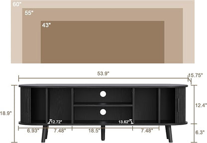 ChooChoo Mid Century Modern TV Stand - Image 2