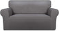 PureFit Stretch Loveseat Covers Fleece Couch Covers by PureFit