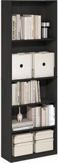 Furinno Jaya Book Shelf, 5-Tier Tall Book Shelf, Bookcase by Furinno-FitsYourSpaceFitsYourBudget