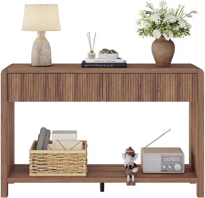 FATORRI Console Sofa Table for Entryway, Wood Foyer Tables for Living Room - Image 9
