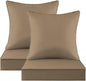 Sunbrella Outdoor Deep Seat & Back Cushion Set, 24 x 24 Inch Water Repellent by Supflourishia