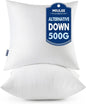 MIULEE 18x18 Throw Pillows Inserts 2 Pack, Decorative Pillows by MIULEE