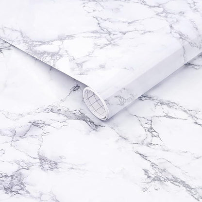 Arthome Marble Contact Paper, Peel and Stick Wallpaper 11.8x100 inch Self by ArthomeWALLDECOR