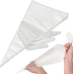26 Inch XXL Extra Large Piping Bags - HOMIOVE 100pcs Disposable Piping Bags Thickened Pastry Bags Frosting Bags Anti Burst Cake Decorating Bags for Cake Decorating