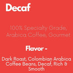 Sarasota Coffee Ground Decaf | Dark Roast Gourmet Decaffeinated Coffee Grounds | Low Acid, Mold Free, Specialty Grade Bulk Ground Decaf | 5lb (80 oz)