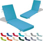 72x21x4in Lounge Cushions for Outdoor Furniture, Outdoor Lounge Chair Cushions by Odsiikly