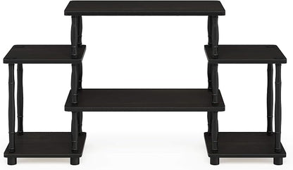 Furinno Turn-N-Tube No Tools Entertainment Center, Classic Square Corner - Image 6