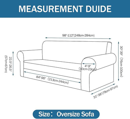 Sofa Slipcover with 2 Pillow Cover - Image 5