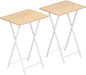 HOOBRO Folding TV Tray Tables, Industrial Snack Tables by HOOBRO
