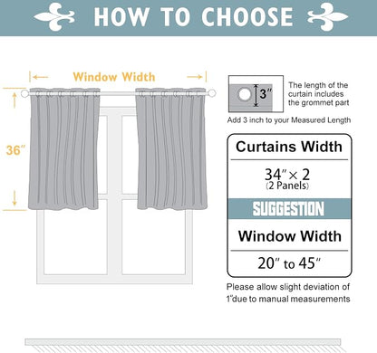 ChrisDowa Small Blackout Curtains - Image 5