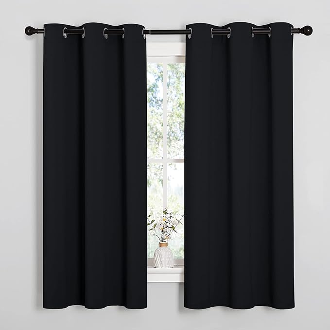 NICETOWN Blackout Draperies Window Curtain Panels, Autumn/Winter Thermal by NICETOWN