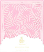 Cake Decorating Stencil for Tall Buttercream Cake, Royal Icing, Ganache, Paint, Airbrush (PALEM)