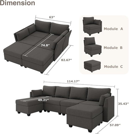 Weture Modular Sectional Sofa - Image 2