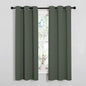 NICETOWN Thermal Insulated Curtains Blackout Draperies, Window Treatment Solid by NICETOWN