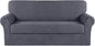 Turquoize Stretch Sofa Slipcover 2 Pieces Sofa Cover Couch Cover by Turquoize
