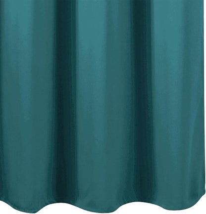 Sea Teal Blackout Curtains 34 x 84 Inch Length/Set of 2 Curtain Panels/Thermal - Image 8