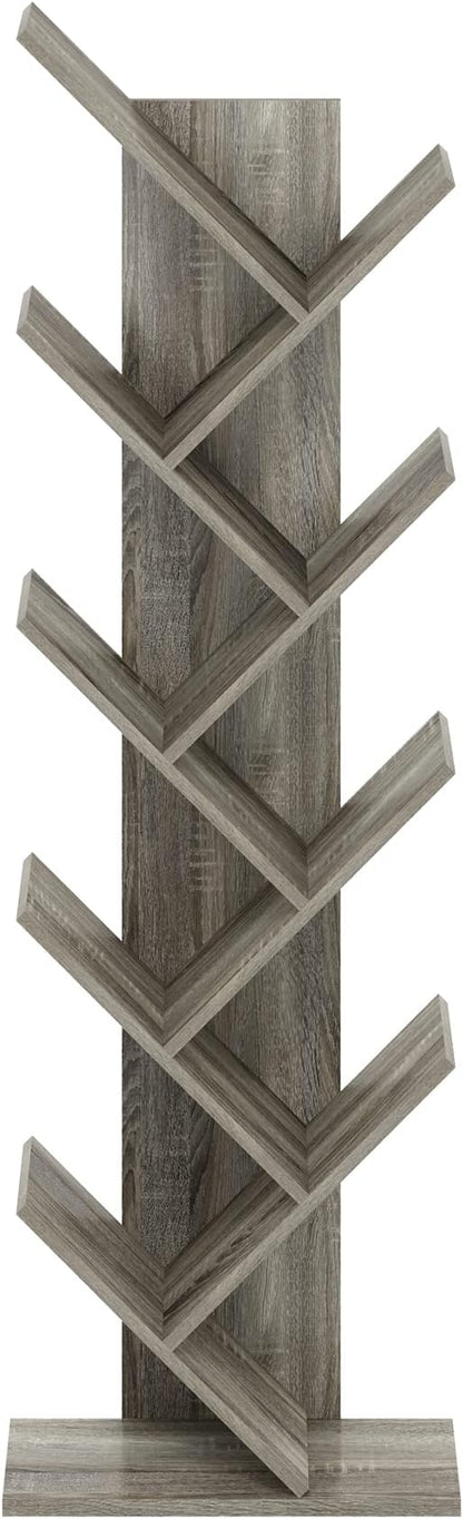 Furinno TREE Book Shelf, 9-Tier Bookshelf, Tree Bookcase - Image 4