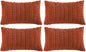 Fancy Homi 4 Packs Decorative Throw Pillow Covers by Fancy+Homi