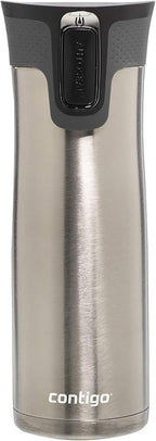 Contigo West Loop Stainless Steel Travel Mug with AUTOSEAL Lid, 24oz., Stainless Steel