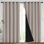 Yakamok Natural Blackout Curtains 96 Inches Long by Yakamok