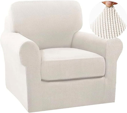 Turquoize 2 Piece Chair Covers Chair Slipcovers by Turquoize
