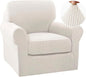 Turquoize 2 Piece Chair Covers Chair Slipcovers by Turquoize