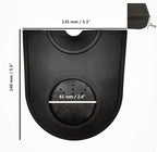 Coffee Tamper Mat Silicone Corner Tamping Mat (Small)