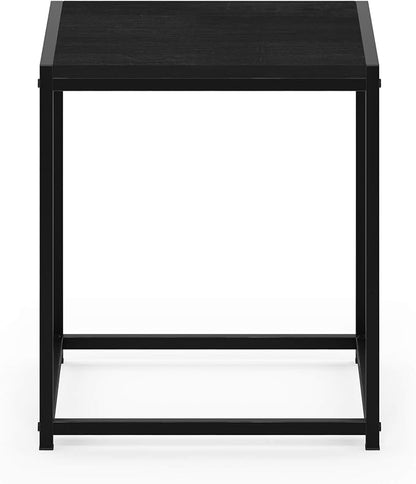 FURINNO Camnus Modern Living End Table, 1 Tier, Metal Frame - Image 6