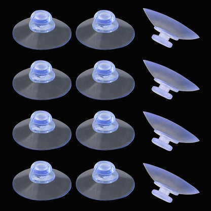 30 Pack Clear PVC Plastic Suction Cups, Anti-Collision, Transparent, Without - Image 2