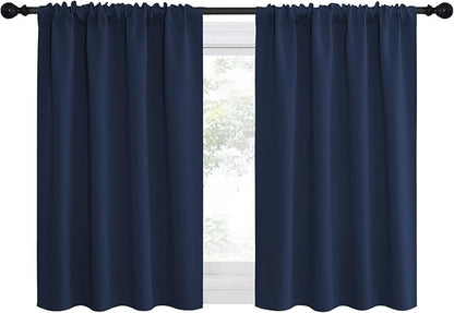 NICETOWN RV Blackout Curtains for Camper Windows, Kitchen Curtains, Short by NICETOWN