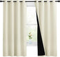 NICETOWN Warm Curtains for Winter, Bedroom Full Blackout Curtain Panels by NICETOWN