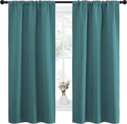 NICETOWN Bedroom Curtains, Three Pass Microfiber Noise Reducing Thermal - Image 2
