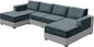 UNBBRRL 10 Pieces Stretch Sofa Cushion Covers by UNBBRRL