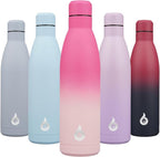 BJPKPK 25oz Insulated Stainless Steel Water Bottles Reusable Metal Travel Sports Water Bottle Keep Cold and Hot,Cherry