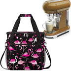 cfpolar Coffee Maker Storage Bag, Waterproof Travel Carrying Storage Tote Bag Organizer Case, Compatible with K-Mini or K-Mini Plus, And Suitable for Other Accessories， With Pockets for K-Cup Pods