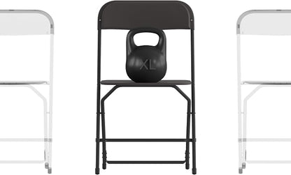 Flash Furniture Hercules Series Big & Tall Stackable Plastic Folding Chairs by FlashFurniture