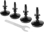 M8 Leveling Feet with 4-Pronged Nut, Adjustable Leg Levelers Heavy Duty by Zernmiarder