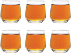 Vikko 3.25 Ounce Shot Glasses, Set of 6 Small Liquor and Spirit Glasses, Durable Tequila Bar Glasses For Alcohol and Espresso Shots, 6 Piece Shooter Glass Set (LAL)