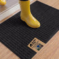 GORILLA GRIP® Ultra Absorbent Front Door Mat Outside Entrance, Traps Dirt and by Unknown